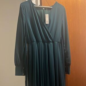 Baltic born dark green maxi dress with tags